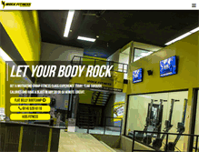 Tablet Screenshot of irockfitnesserie.com